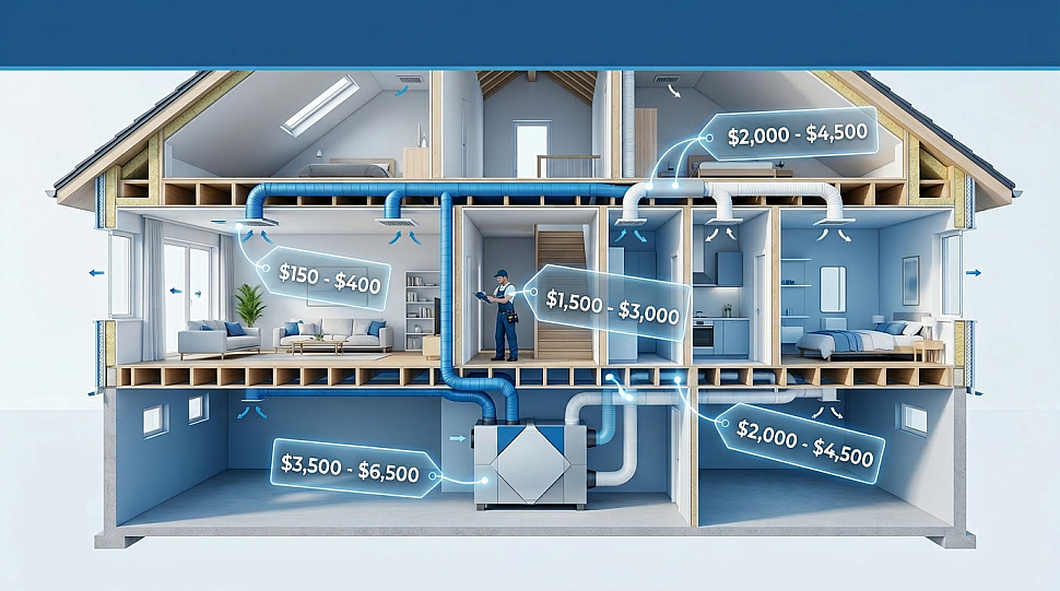 Сколько стоит вентиляция в частном доме: разбор бюджета