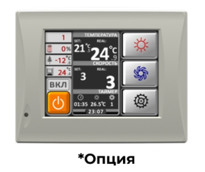 Промышленный крышный рекуператор воздуха ALASCA RoofVenta ERV12000R