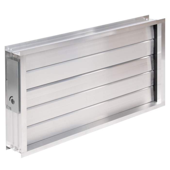 Клапан воздушный Alasca DRr 1000х200 с подставкой под электропривод