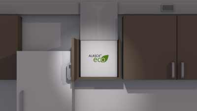 Приточно-вытяжная установка с рекуперацией тепла Alasca ECO V300EC