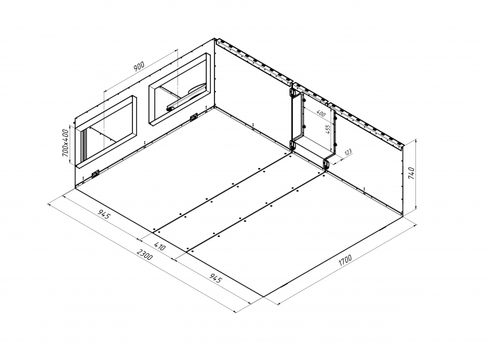 Приточно-вытяжная установка с рекуперацией тепла Alasca RR5000F EC